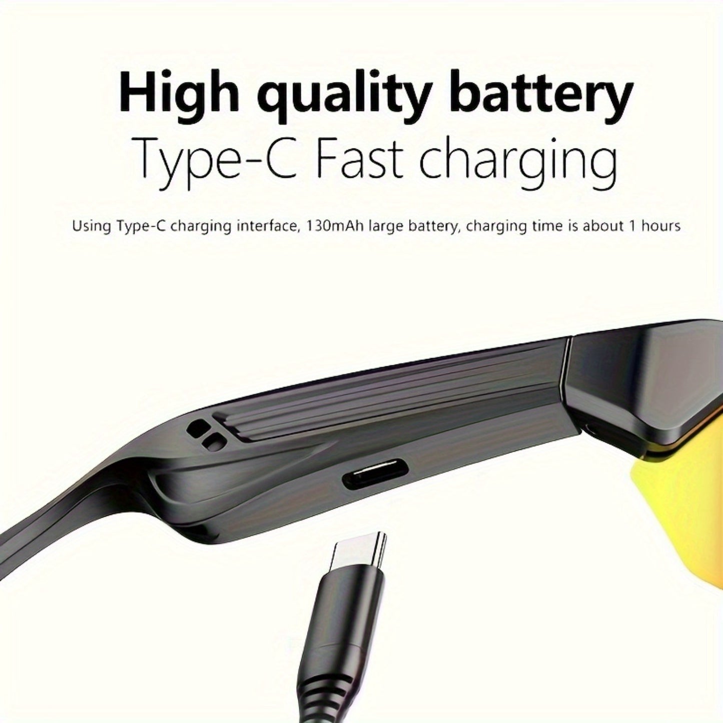 Smart Fashion Music Audio Glasses Headset Wireless 5.3 Version with HIFI Music Sound Audio Quality UV400 Sunglasses