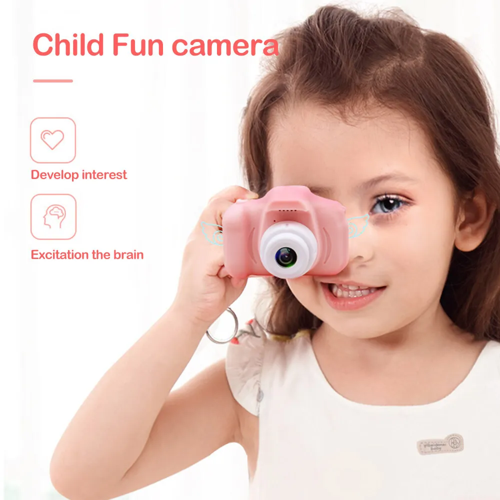 Upgrade Kids Selfie Camera, Christmas Birthday Gifts for Boys Age 3-9, HD Digital Video Cameras for Toddler, Portable Toy for 3 4 5 6 7 8 Year Old Boy with 32GB SD Card