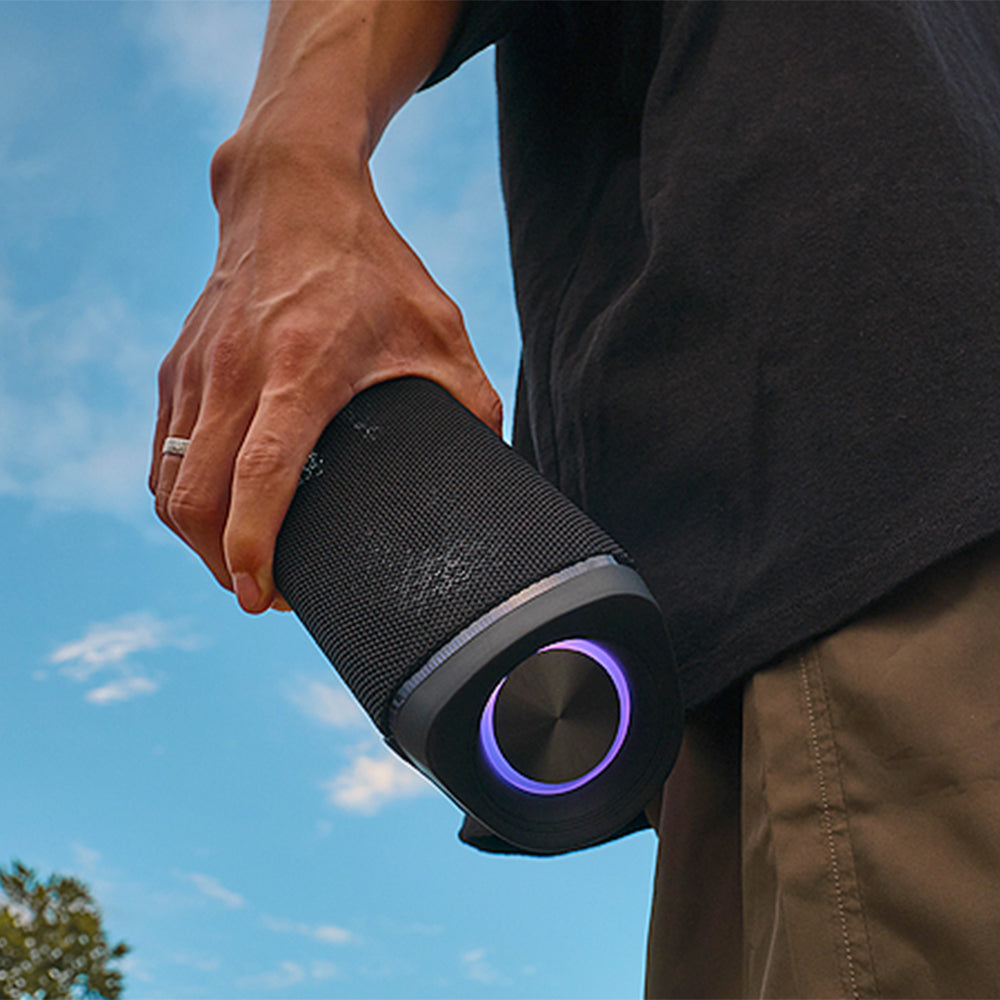 Portable wireless speaker MM II,with 40W output sound,,AUX,TF,TWS,USBconnection,Power bank output