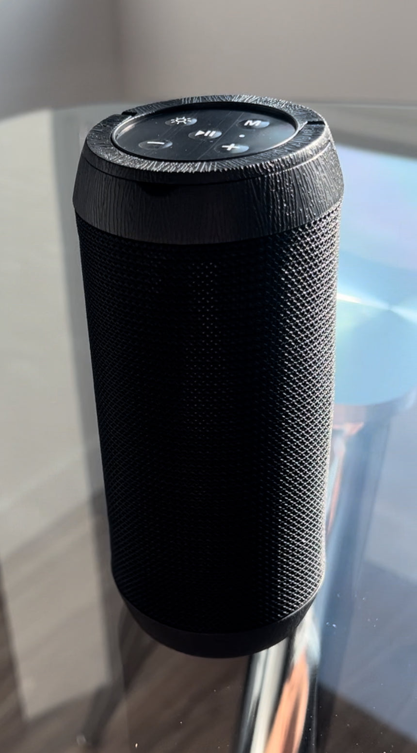 LED Color Light Wireless Bluetooth Portable Speaker with Colorful Display A1 for Universal Cell Phone And Bluetooth Device